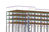 2024 Large Clear Span Strong Steel Column Prefabricated Building Multi-Storey Steel Structure Construction