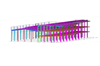 2024 Large Clear Span Strong Steel Column Prefabricated Building Multi-Storey Steel Structure Construction