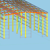 2024 Good Thermal Insulated Prefabricated Building With Crane Beam Metal Framing Work Steel Workshop in Guyana