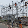 Steel Structure Custom Outdoor Galvanized Maintenance Advertising Business Sign Billboard in Ghana
