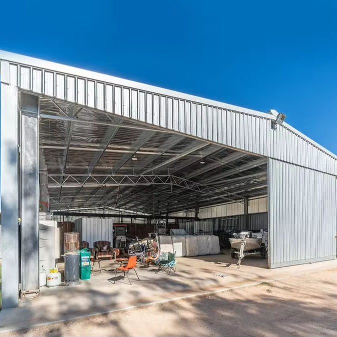 2025 This Multipurpose Shearing Shed Yard Cover Farm Shed Accommodate Five Stands Space Yards System Additional Storage Space