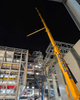 2025 Project Update Saw Some of the Lads Working on the Night Shift Hard at Work Installing Crane Beams Working for Steel