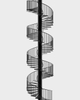 2025 Steel Structure Office Building Workshop Steelstructure Work in Progress Steel Stairs at Home or Outside Steel Staircase