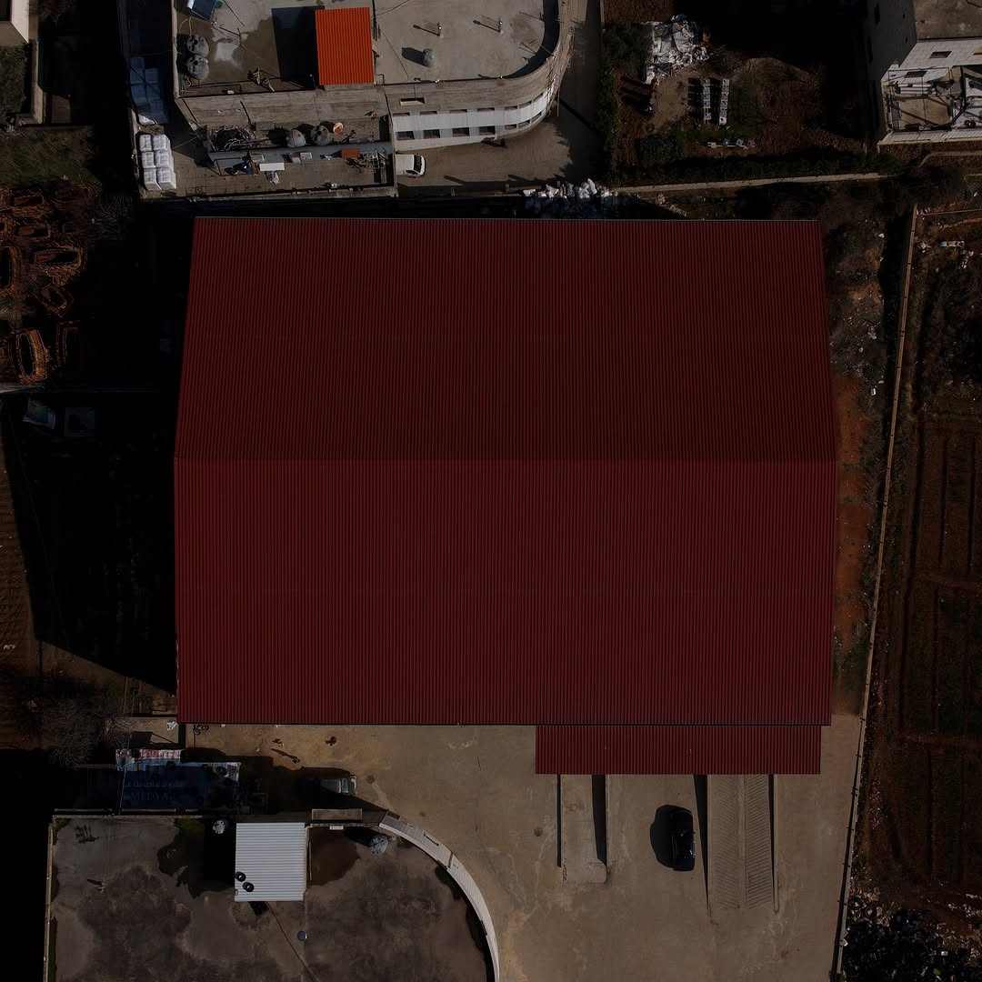 2025 Steel Structure Office Building Workshop Steelstructure a 40m Wide Clear Span Storage Building in Zahle Lebanon