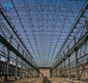 Prefab warehouse hangar cow shed farm building steel structure space light workshop warehouse