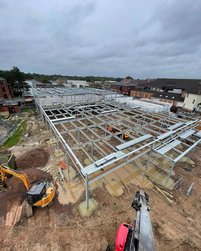 2025 Project Complete Leicester Hospital Project Complete Ahead of Schedule Despite the Wet and Windy Weather Conditions