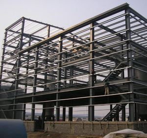 cheap metallic construction design prefab steel structure warehouse /mall /supermarket/ shed /school / building / factory price