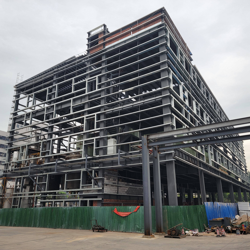 Factory Direct Price Warehouse Chemical Workshop Prefabricated of China Steel Structure Buildings with Q355B/Q235B