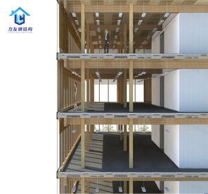 Prefabricated Steel Structures House Metal Frame Shopping Mall/ Hall/ Warehouse/ Workshop Carport Garage Building