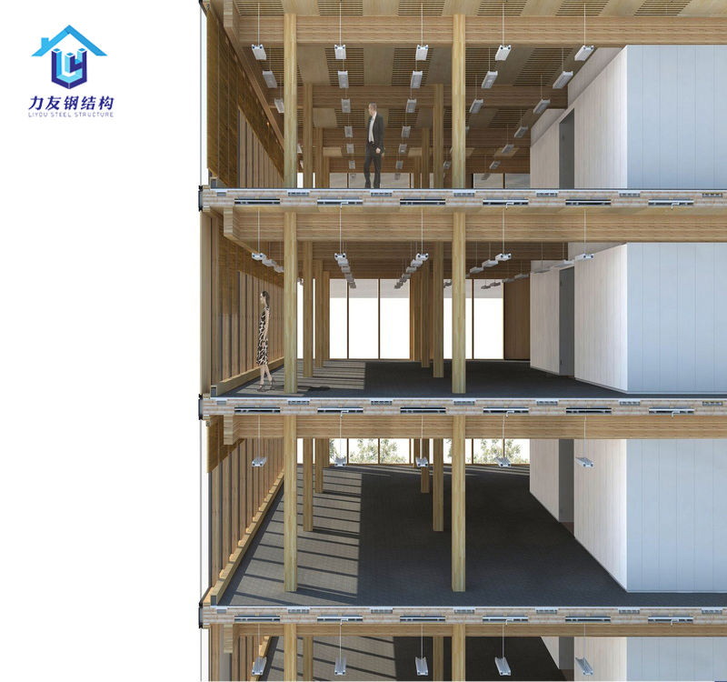 Prefabricated Steel Structures House Metal Frame Shopping Mall/ Hall/ Warehouse/ Workshop Carport Garage Building
