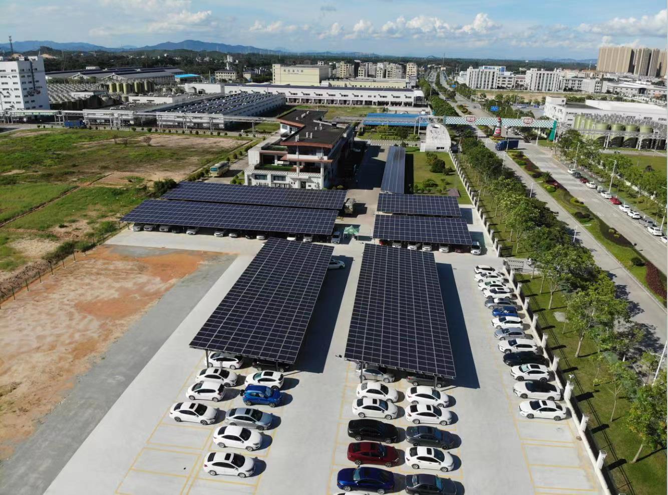 Solar carport