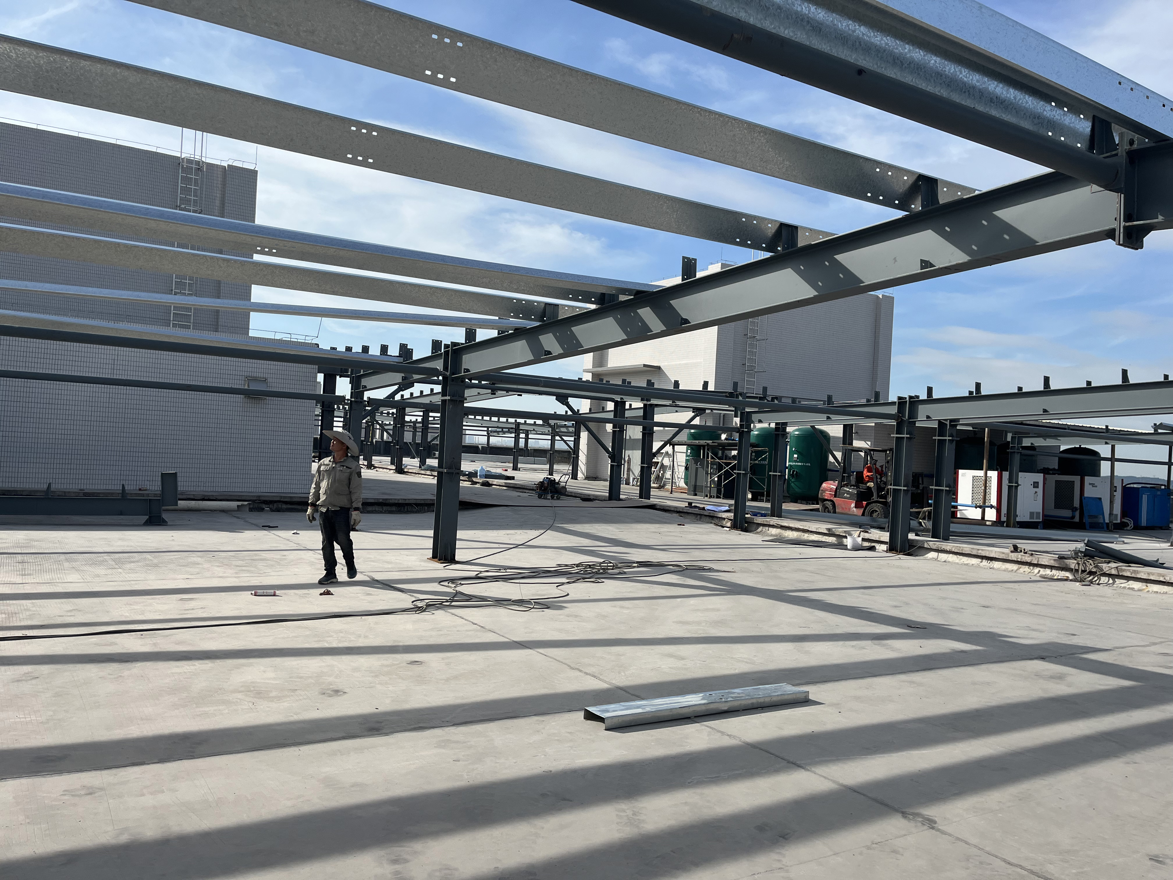 steel structure roof (1)