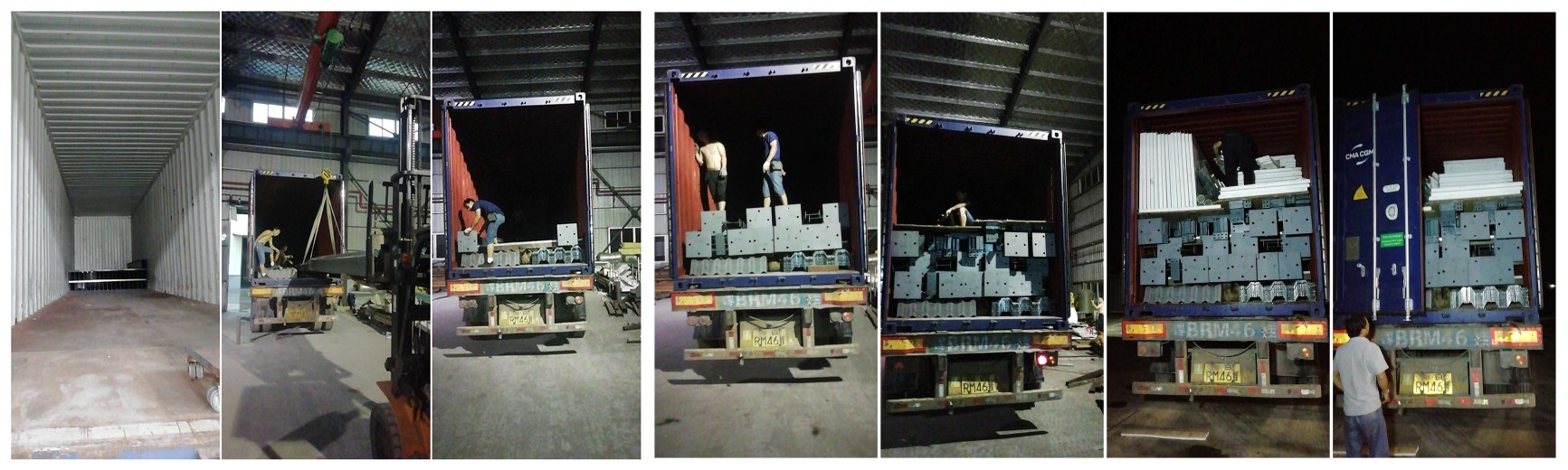 Modern Steel Building Loading