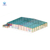 Steel Structure Storage Warehouse Shed With A Office Mezzanine Area