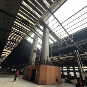 2024 Customized Sizes Metal Roof Remodel Steel Structure Roof Fixed to the Facility