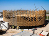 2025 the Canada Pavilion Inspired Canadian Landscapes Arabic Architectural Elements Representation Strong Cultural Economic