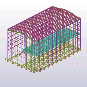 2024 Swift Design Prefabricated Material Save Man Power Metal Framing Structure