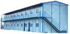2025 Prefabricated Modular Container House Quick Installation Rockwool Sandwich Panel Container House of Construction Site