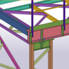 2024 2500 Square Meter Warehouse Building Steel Structure Roof Prefabricated Warehouse Construction With Insulated Panel