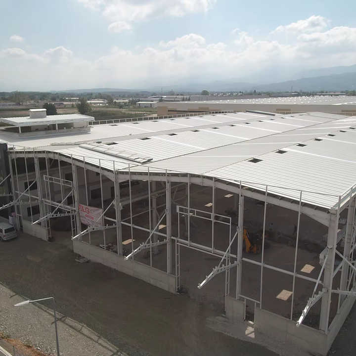 2025 Atasan Makina Company Steel Workshop Structure Factory Construction Type Industrial Building