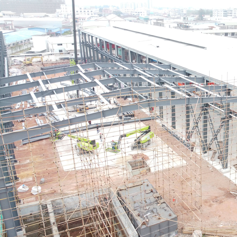 China Steel Frame Prefabricated Steel Buildings Construction Time Steel Structure Workshop Industrial Building Warehouse