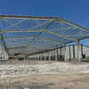 2025 3,250 M2 Steel Construction Roof Project 105m Long and 30m Wide and 24m Wide in Industrial Zone