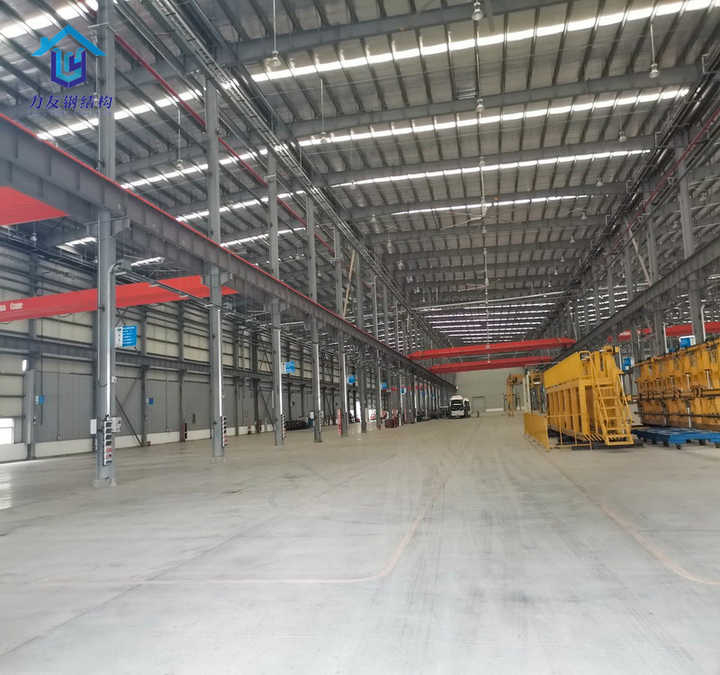 Large-Span Prefab Prefabricated Steel Structure Workshop Warehouse