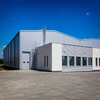 2024 New Product Steel Workshop Galvanized Steel Frame Structure Storage Warehouse Steel Shed Processing Plant