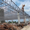 China Factory Origin Price Large Span Metal Warehouse Structural Grid Roof