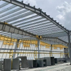2025 We Have Not Completed Our 1st Stage 1 1,800 M2 Steel Construction Roof Construction Work of the Prefabricated Roof Workshop