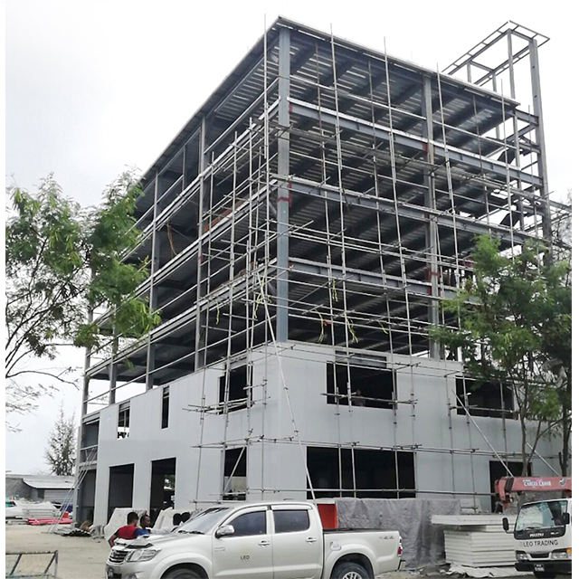 Prefabricated Building High Strength Multi Floors Steel Structure Hotel in the Maldives