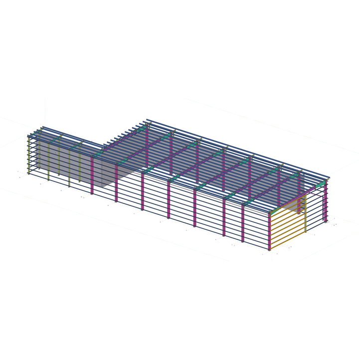 2024 Customized Small Metal Work Structure Warehouse With High Quality PIR Sandwich Panel for Roof In Canada