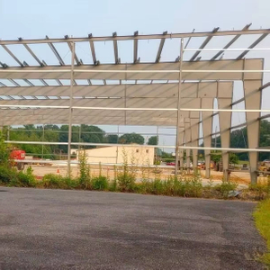 2025 New Factory Expansion New Construction Project Full Steam Ahead Primary Secondary Framing Purlins Eave Struts Installed