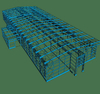 Metal Prefab Steel Workshop Structural Steel Pre-Engineered Wide Span Steel Warehouse Building