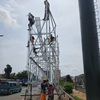 Steel Structure Custom Outdoor Galvanized Maintenance Advertising Business Sign Billboard in Ghana