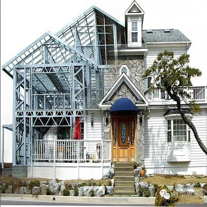 2024 Prefab Manufactured Home Light Diversified Design Residential Building Steel Villa House