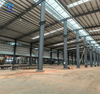 Long Span Heavy Weight Metal Steel Structures Roof Truss Shed Design For Warehouse Workshop Prefabricated Buildings