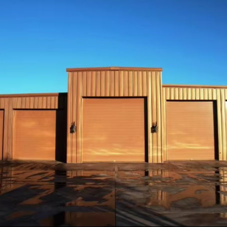 2025 The Middle Of This Building 20x60x20 Surrounded 2 30x55 (2)-14x55x13 Sections With One Side Inset Bay Open On Three Sides