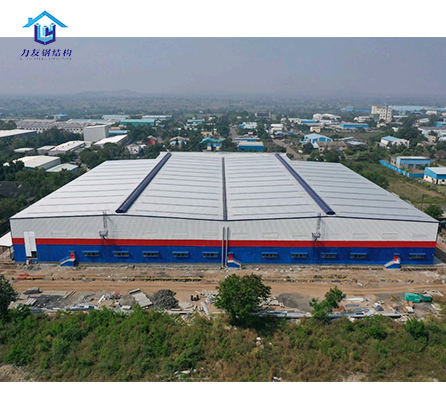 New Prefab Factory Customized Engineer Designed Insulated Sandwich Panels Steel Structure Prefab Modular Warehouse for Sale
