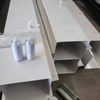 Baking Paint Metal Stainless Gutters Processing