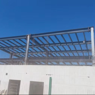 2025 Progress On The Assembly Of The Metal Structure For The Escarcega Station Section 1 Of The Maya Train