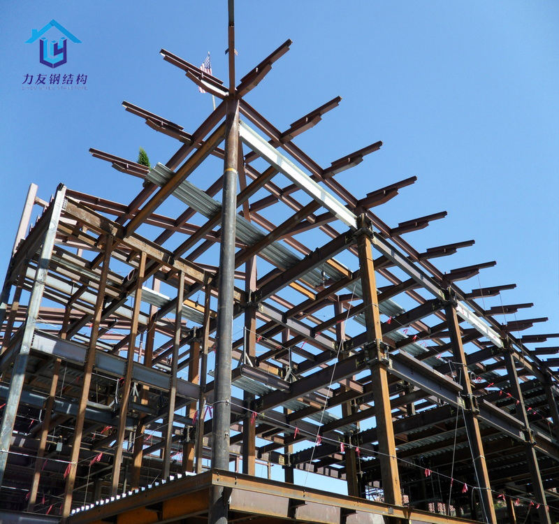 Quick Build Prefab Metal Industrial School Building Prefabricated Frame Factory Hangar Workshop Steel Structure Shed