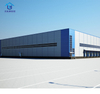 curved steel roof structure