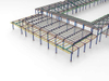 2025 OFFICE PROJECT Steelconnections Lightsteelstructure Steelconstruction Steelstructure 3dmodel Prefabricated Prefabrication