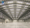 Prefab warehouse hangar cow shed farm building steel structure space light workshop warehouse