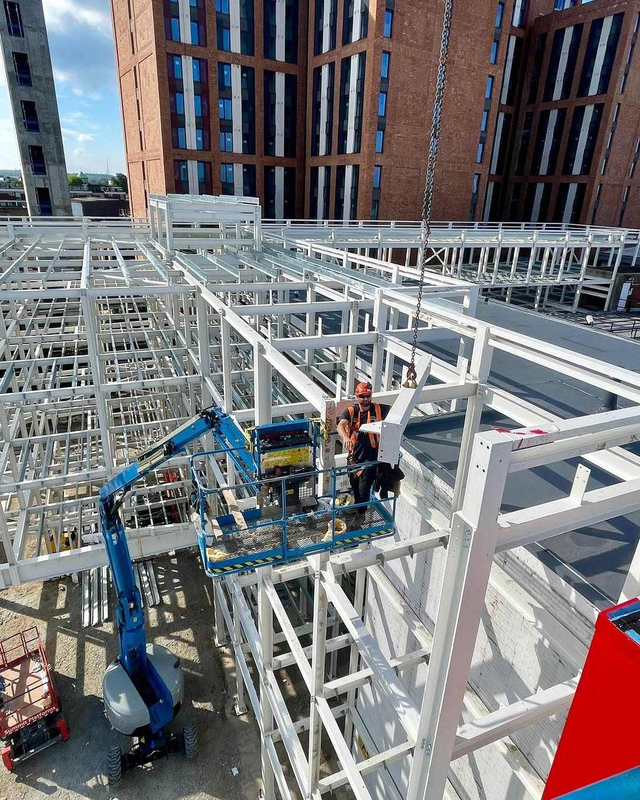 2025 Project Update the Final Push Is on at Our Southwark Project for SelfStorage Lot Nine Went up Really Quickly