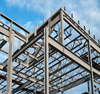 Steel Frame Structure Sandwich Panel Building Metal Frame Buildings Construction Decoration Building Material with I Beam