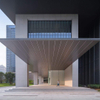 2025 Two Large Atriums 28-meter Steel Columns Glass Walls Let Daylight Space Create Open Connected Feel Throughout the Building