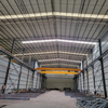 Large Space SHS RHS CHS Steel Structure Workshop Buildings Multi-Layer Prefab Metal Building Warehouse with Crane