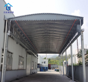 Steel Structure Frame Material for Garages Canopies & Carports Type Car Garage Shelter Metal Frame Building